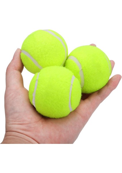 Sarı Stil Profesyonel Kauçuk Tenis Topu Okul Kulübü Yarışması Eğitim Egzersizleri Için Yüksek Esneklik Dayanıklı Teractice Topu (Yurt Dışından) modelleri