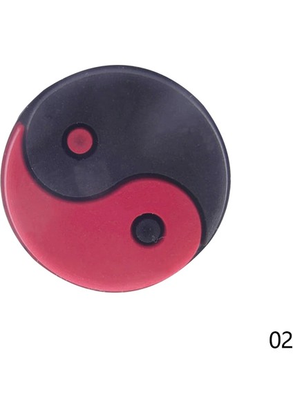 Kırmızı Stil 2 Adet Tenis Raketi Damperleri Kauçuk Raket Sönümleyici Şok Tenis Raketi Titreşimi Azaltmak Tenis Absorber Overgrip L3A2 (Yurt Dışından)