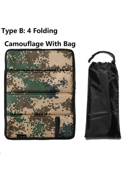 Çanta Stili ile B Tipi Xc Ushıo Katlanır Kamp Mat Oxford Su Geçirmez Yürüyüş Köpük Ped Minder Koltuk Neme Dayanıklı Kamp Yatağı Plaj Mat Ped (Yurt Dışından)