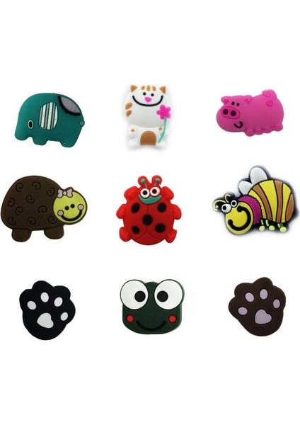 NO.10013 Stili 2 Adet Tenis Raketi Amortisör Silikon Dayanıklı Karikatür Hayvan Tekirt Titreşim Sönümleyiciler Tenis Aksesuarları Perakende Yeni (Yurt Dışından) fiyatları