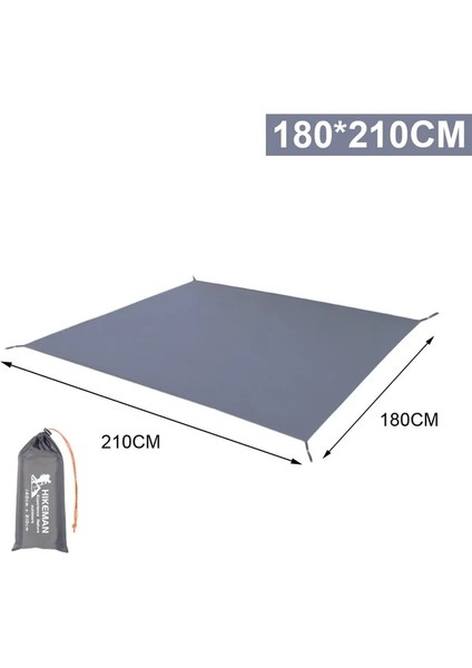 No.3 Tarzı Açık Hava Suya Dayanıklı Kamp Tarp Kalın Mat Güneş ve Yağmur Koruma Çadırı Kamp Yürüyüşü Için Muşamba Ayak Izleri (Yurt Dışından)
