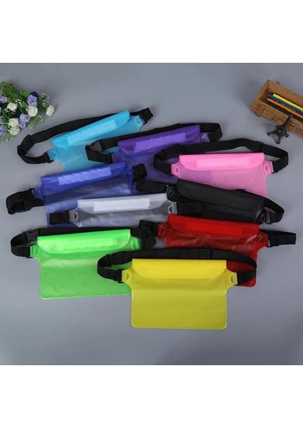 Siyah Renk Stili Tablet Yüzme Çantası Cep Telefonu Kılıfı Ambalaj Çantası Büyük Kılıf Ipad Sörf Dalış Yüzme Yüzme Bel Kemeri Çantası Plaj Kullanımı Için (Yurt Dışından)