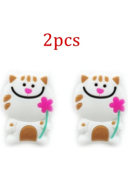 NO.10001 Stili Tenis Raketi Amortisör Silikon Dayanıklı Karikatür Hayvan Tekirt Titreşim Sönümleyiciler Tenis Aksesuarları Perakende Yeni (Yurt Dışından)