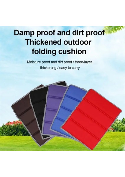 06 Yeşil Stil Tek Koltuk Yumuşak Katlanabilir Kamp Mat Oxford Kumaş Neme Dayanıklı Yastık Taşınabilir Açık Yürüyüş Balıkçılık Beaeat Pad Koltuk Minderi (Yurt Dışından) indirimleri