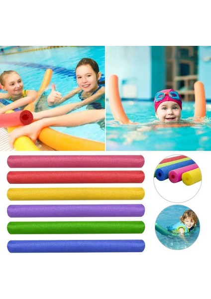 Pembe Stil Yüzme Yüzer Köpük Çubuklar Yüzme Havuzu Erişte Su Yüzme Köpüğü Yüzer Havuz Şamandıra Yardımı Erişte Su Aksesuarları Şamandıra (Yurt Dışından) fırsatları