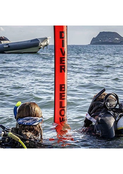 45 Inç Valf Stili Yok Dalış Smb Şamandırası Renkli Görünürlük Güvenlik Şişme Tüplü Dalış Smb Yüzey Sinyal Işaretleyici Şamandıra Aksesuarı (Yurt Dışından) fiyatları