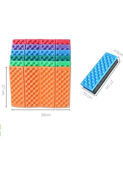 Yeşil Stil Tek Koltuk Katlanabilir Katlanır Açık Kamp Mat Xpe Su Geçirmez Koltuk Köpük Ped Sandalye Nem Geçirmez Yatak Plaj Mat Ped 8 (Yurt Dışından)