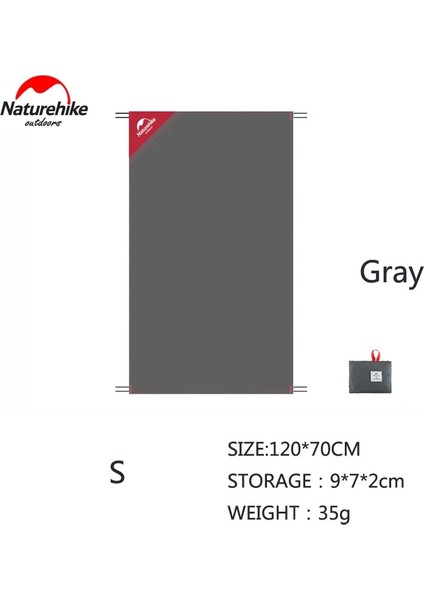 S Tarzı Naturehike Ultralight Su Geçirmez Açık Çadır Kamp Mat Çok Fonksiyonlu Silikon Katlanır Uyku Plaj Mat Pad (Yurt Dışından)