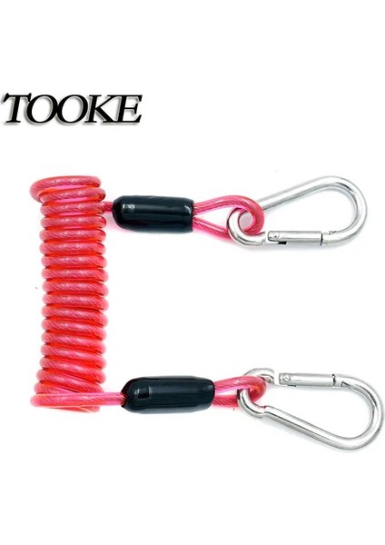 Pembe Bahar Stili Tüplü Dalış Snappy Helezon Yaylar Kamera Ipi Spiral Sualtı Konut El Feneri Torch Için Halka Dalış ile (Yurt Dışından)