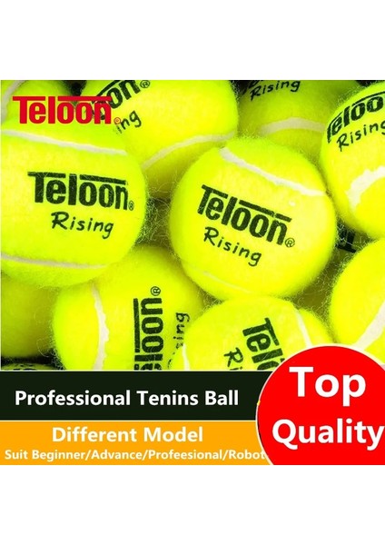 4 Adet Yükselen Stil Teloon Profesyonel Tenis Topları Farklı Model 603RISINGCOACHX-ACE Maç Eğitimi Için Pet Köpek Için Robot Tenis Topu K016SPA (Yurt Dışından)