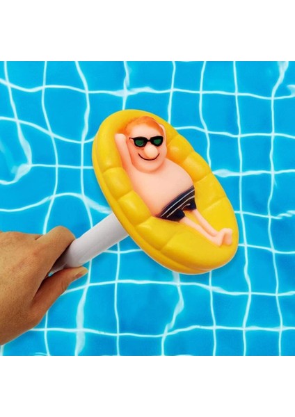 Ben Stil Taşınabilir Abs Plastik Yüzme Havuzu Yüzer Termometre Küvet Spa Jakuzi Balık Havuzları Su Sıcaklığı Ölçüm Ölçer (Yurt Dışından) indirimleri