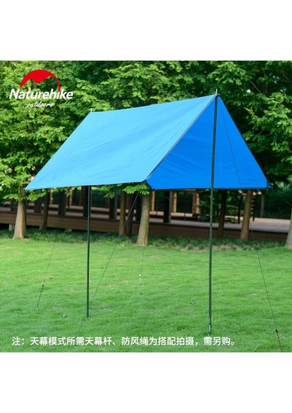 Turuncu 1500MM x 2150 Stili Naturehike Suya Dayanıklı Pu Kaplama Yüksek Li 210T Oxford Malzeme Kamp Plaj Matı Çadır Çatı Tentesi (Yurt Dışından) indirimleri