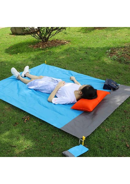 Kırmızı Stil 1.4m * 2m 2m * 2.1m Su Geçirmez Plaj Battaniyesi Açık Taşınabilir Mat Kamp Zemin Mat Yatak Kamp Yatağı Uyku Pedi (Yurt Dışından) modelleri