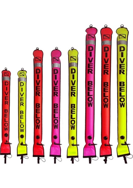 45 Inç Valf Stili Yok Dalış Smb Şamandırası Renkli Görünürlük Güvenlik Şişme Tüplü Dalış Smb Yüzey Sinyal Işaretleyici Şamandıra Aksesuarı (Yurt Dışından) modelleri