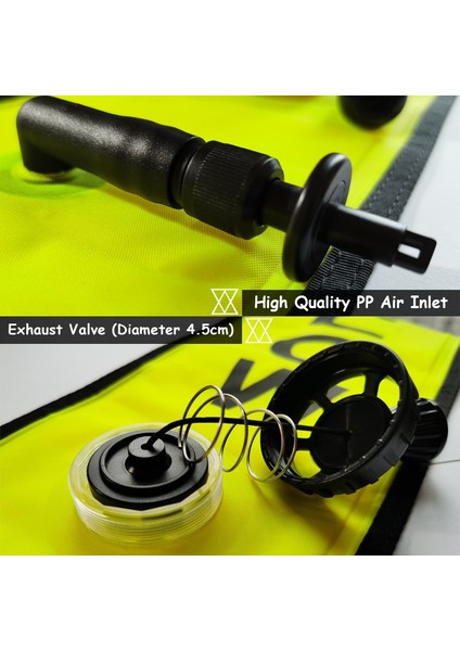 45 Inç Valf Stili Yok Dalış Smb Şamandırası Renkli Görünürlük Güvenlik Şişme Tüplü Dalış Smb Yüzey Sinyal Işaretleyici Şamandıra Aksesuarı (Yurt Dışından) fırsatları