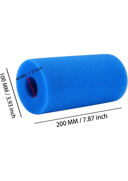 20X10X4 cm Stili Yüzme Havuzu Köpük Filtresi Sünger Intex Yeniden Kullanılabilir Yıkanabilir Biofoam Temizleyici Havuz Köpüğü Filtre Süngerleri Yüzme Aksesuarları (Yurt Dışından) indirimleri