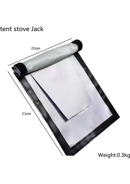 Çadır Sobası Jack C Tarzı Taşınabilir Kamp Çadırı Odun Sobası Aksesuarları Odun Sobası Çerçeve Baca Kapağı Aracı Yürüyüş Pişirme Odun Sobası Aksesuarı (Yurt Dışından)