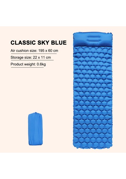 No.14 Tarzı Naturehike Hava Yatağı Şişme Su Geçirmez Taşınabilir Açık Kamp Minderi Saklama Çantası Çift Kişilik Uyku Yatağı Seyahat Mat (Yurt Dışından)