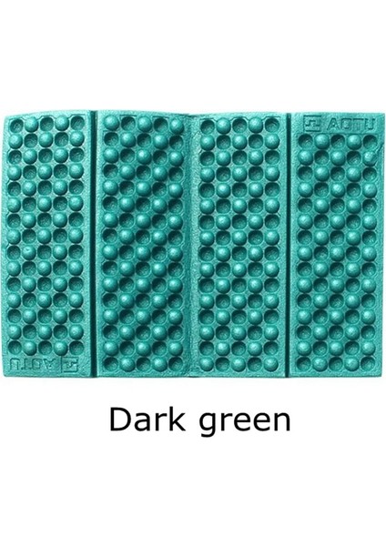 Koyu Yeşil Stil Tek Koltuk Açık Taşınabilir 6 Renk Katlanabilir Yürüyüş Eva Kamp Mat Su Geçirmez Ushion Plaj Pedi Dayanıklı Katlanır Koltuk Sandalye (Yurt Dışından)