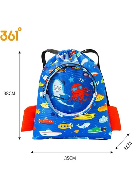 SLY196017-2 Stili Ldren's Yüzme Çantası Çocuklar Için Islak Kuru Su Geçirmez Saklama Çantası Spor Sırt Çantası Plaj Omuz Çantası Karikatür Robot Sırt Çantası (Yurt Dışından) fiyatları