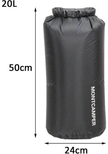 B 20L Tarzı 30D Suya Dayanıklı Kuru Çanta Naylon Ultralight Yüzme Trekking Saklama Torbaları Yelkenli Kano Tekne Gezisi Kamp Sal ​​için Su Direnci (Yurt Dışından)