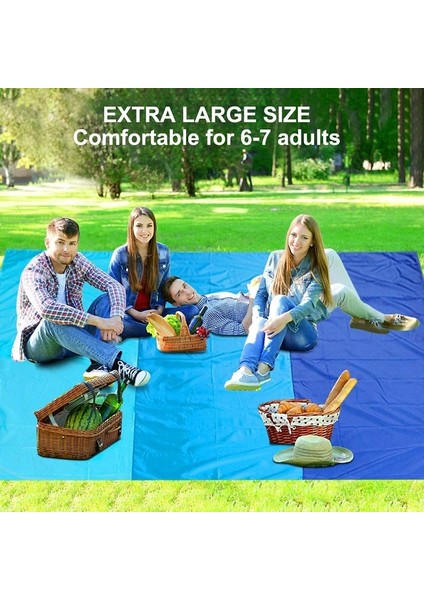 Mor Tarzı 2.1m * 2m Kum Geçirmez Plaj Mat Hafif Battaniye Taşınabilir Su Geçirmez Açık Mat Katlanır Kamp Ekipmanları (Yurt Dışından) modelleri