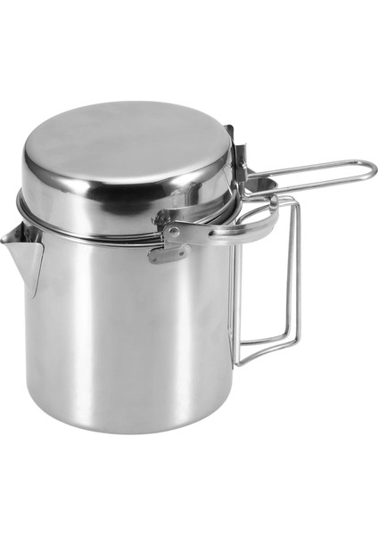 1.2l Asılı Pot Stili 1l Kamp Tencere Seti Paslanmaz Çelik Pişirme Su Isıtıcısı Taşınabilir Kamp Pot Set Açık Kamp Tencere Sırt Çantası (Yurt Dışından) fiyatları