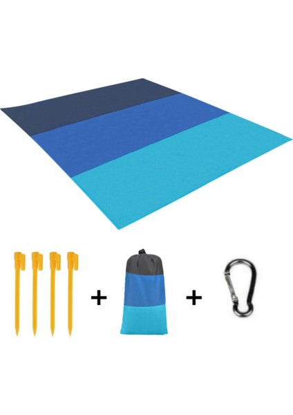 200X140CM Stili Su Geçirmez Cep Plaj Battaniyesi Katlanır Kamp Mat Yatak Taşınabilir Hafif Mat Açık Mat Kum Plaj Mat (Yurt Dışından) fiyatları