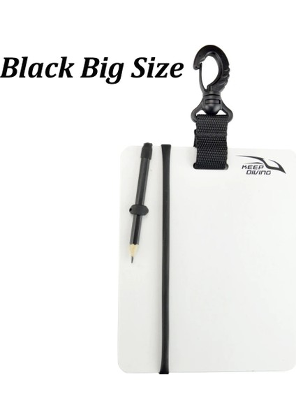 Bordo Tarzı Dalış Tutun Sualtı Yazı Kayrak Dalışı Wordpad Dişli Panosu, Su Sporları Dalış Yüzme Için Döner Klipsli ve Kalemli (Yurt Dışından)