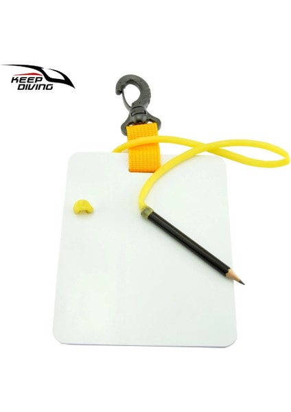 Bordo Tarzı Dalış Tutun Sualtı Yazı Kayrak Dalışı Wordpad Dişli Panosu, Su Sporları Dalış Yüzme Için Döner Klipsli ve Kalemli (Yurt Dışından) fiyatları