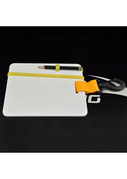 Bordo Tarzı Dalış Tutun Sualtı Yazı Kayrak Dalışı Wordpad Dişli Panosu, Su Sporları Dalış Yüzme Için Döner Klipsli ve Kalemli (Yurt Dışından) modelleri