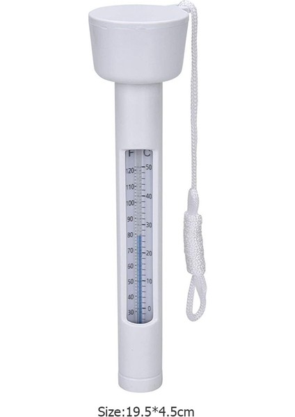 B Tarzı Taşınabilir Yüzme Havuzu Yüzer Termometre Çeşmesi Spa Jakuzi Dayanıklı Çok Fonksiyonlu Sıcaklık Göstergesi (Yurt Dışından)