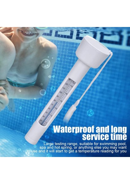 B Tarzı Taşınabilir Yüzme Havuzu Yüzer Termometre Çeşmesi Spa Jakuzi Dayanıklı Çok Fonksiyonlu Sıcaklık Göstergesi (Yurt Dışından) indirimleri