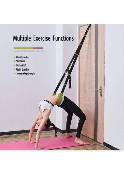 Yeşil Stil Ayarlanabilir Hava Yoga Kayışı Hamak Salıncak Germe Anti-Yerçekimi Ters Çevirme Egzersizleri Çok Katmanlı Kemer Yoga Esneklik Eğitmeni (Yurt Dışından) fiyatları