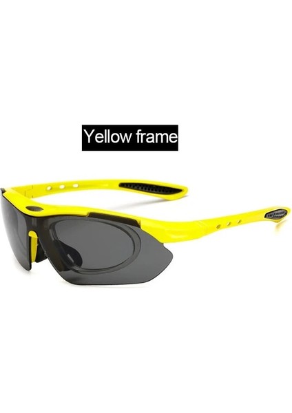 Sarı Stil Yeni Bisiklet Gözlükleri Bisiklet Bisiklet Güneş Gözlüğü Erkekkadın Doğa Sporları Binme Gözlükleri Gafas Ciclismo Bisiklet Bisiklet Gözlüğü (Yurt Dışından)