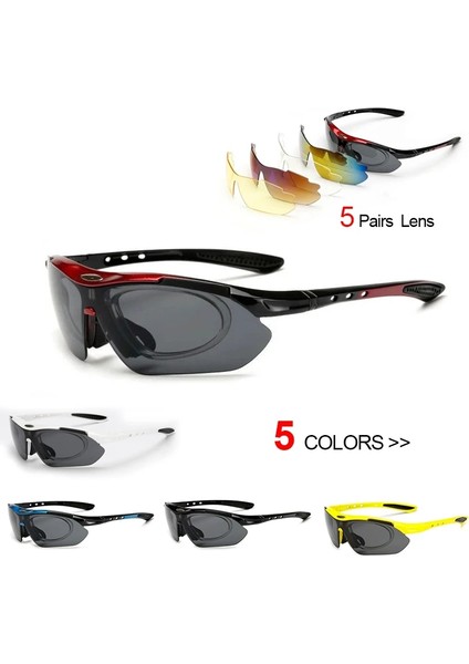 Sarı Stil Yeni Bisiklet Gözlükleri Bisiklet Bisiklet Güneş Gözlüğü Erkekkadın Doğa Sporları Binme Gözlükleri Gafas Ciclismo Bisiklet Bisiklet Gözlüğü (Yurt Dışından) fiyatları