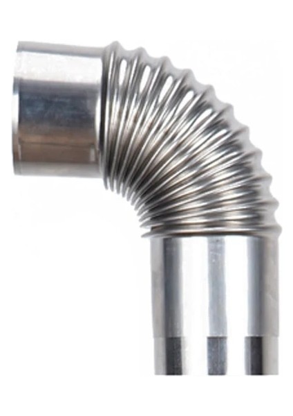 Baca Dirsek Stili Kamp Çadırı Odun Sobası Aksesuarları Taşınabilir Ultra Hafif Odun Sobası Baca Boruları Yürüyüş Pişirme Odun Sobası Aksesuarı (Yurt Dışından)