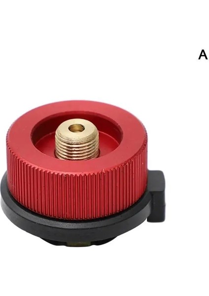 Kırmızı Stil Lpg Düz Silindir Tankı Bağlayıcı Şişe Adaptörü Açık Soba Brülör Adaptörü Kamp Dolum Sobası Gaz Propan U9J2 (Yurt Dışından)