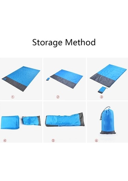 Turuncu Tarzı 200X210CM 2x2.1m Su Geçirmez Cep Plaj Battaniyesi Katlanır Kamp Mat Yatak Taşınabilir Hafif Mat Açık Mat Kum Plaj Yatakları (Yurt Dışından) indirimleri