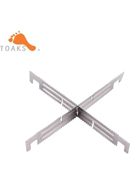 4 Adet Stil Toaks Titanyum Odun Sobası Çapraz Standı Mini Ultralight Taşınabilir Odun Sobası Çapraz Çubuklar Raf Yürüyüş Tırmanma Için Bar-02 (Yurt Dışından)