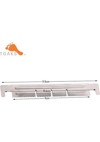 4 Adet Stil Toaks Titanyum Odun Sobası Çapraz Standı Mini Ultralight Taşınabilir Odun Sobası Çapraz Çubuklar Raf Yürüyüş Tırmanma Için Bar-02 (Yurt Dışından)