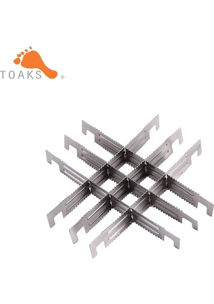 4 Adet Stil Toaks Titanyum Odun Sobası Çapraz Standı Mini Ultralight Taşınabilir Odun Sobası Çapraz Çubuklar Raf Yürüyüş Tırmanma Için Bar-02 (Yurt Dışından)