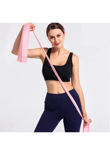 1800X150X0.4MM-5YE Stili Spor Salonu Yoga Aksesuarları Streç Kemer Ekipmanları Tpe Kauçuk Elastik Döngü Fitness Genişletici Kayış Jimnastik Eğitim Egzersiz Germe (Yurt Dışından) fırsatları