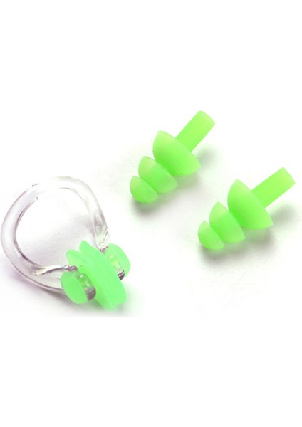 No.4 Tarzı Silikon Yüzme Burun Klipsi Kulak Tıkaçları Unisex Yumuşak Kulak Tıkaçları Seti Sörf Dalış Yüzme Havuzu Aksesuarları Su Geçirmez (Yurt Dışından)