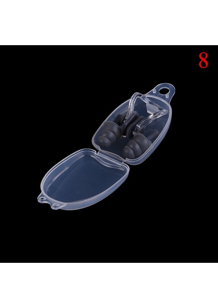 N8 Stili Yumuşak Silikon Su Geçirmez Yüzme Kulak Tıkaçları Burun Klipsi Kılıf Koruyucu Su Korumasını Önler Kulak Plugswim Dalış Malzemeleri (Yurt Dışından)