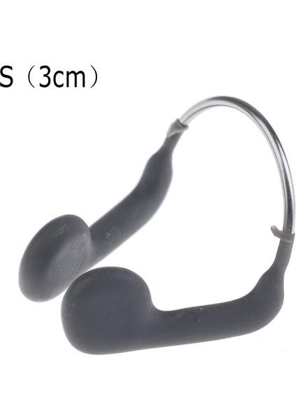 S Tarzı 1 Adet Yumuşak Silikon Yüzme Burun Klipsi Dayanıklı Kaymaz Ayarlanabilir Paslanmaz Çelik Tel Yüzme Dalış Spor Aksesuarları Için (Yurt Dışından)