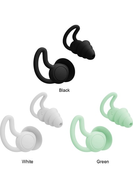 Yeşil Stil Silikon Kulak Tıkaçları Ses Yalıtımı Kulak Koruması Yumuşak Anti Gürültü Uyku Yüzmek Yüzme Eğitimi Su Oynamak Için Kulak Tıkaçları (Yurt Dışından) modelleri