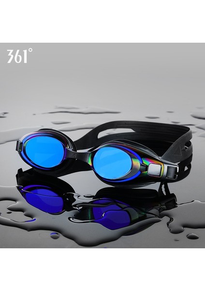 SLY196020-BLUECOAT Stili No.-3 Boyutu Erkekler Yüzme Gözlükleri Miyopi Gözlük Unisex Anti Sis Yüzme Gözlükleri Kadınlar Su Geçirmez Yüzme Gözlükleri Havuz Yüzme Gözlük Miyopi Diyoptri (Yurt Dışından)