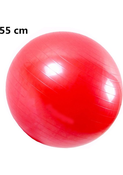 KIRMIZI55CM Tarzı Fitness Sporları Yoga Topları Bola Pilates Spor Salonu Denge Topu Egzersiz Egzersizi Spor Salonu Ev Eğitimi Masaj Dengesi Fitball Ekipmanları (Yurt Dışından)
