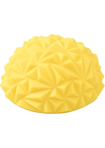 Sarı Stil Yoga Yarım Top Fiziksel Fitness Ekipmanları Egzersiz Dengesi Tükenmez Nokta Masajı Spor Salonu Yoga Için Basamak Taşları Pvc Denge Bölmeleri (Yurt Dışından)